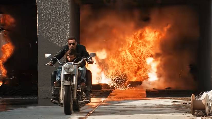 Terminator Riding Bike Robert Patrick Doesn't Like 'Terminator 2' Making Him Ride a Kawasaki ...