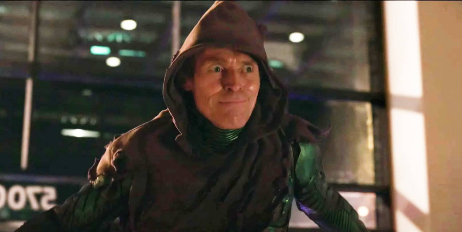 Willem Dafoe's Green Goblin Unmasks in Spider-Man: No Way Home Clip