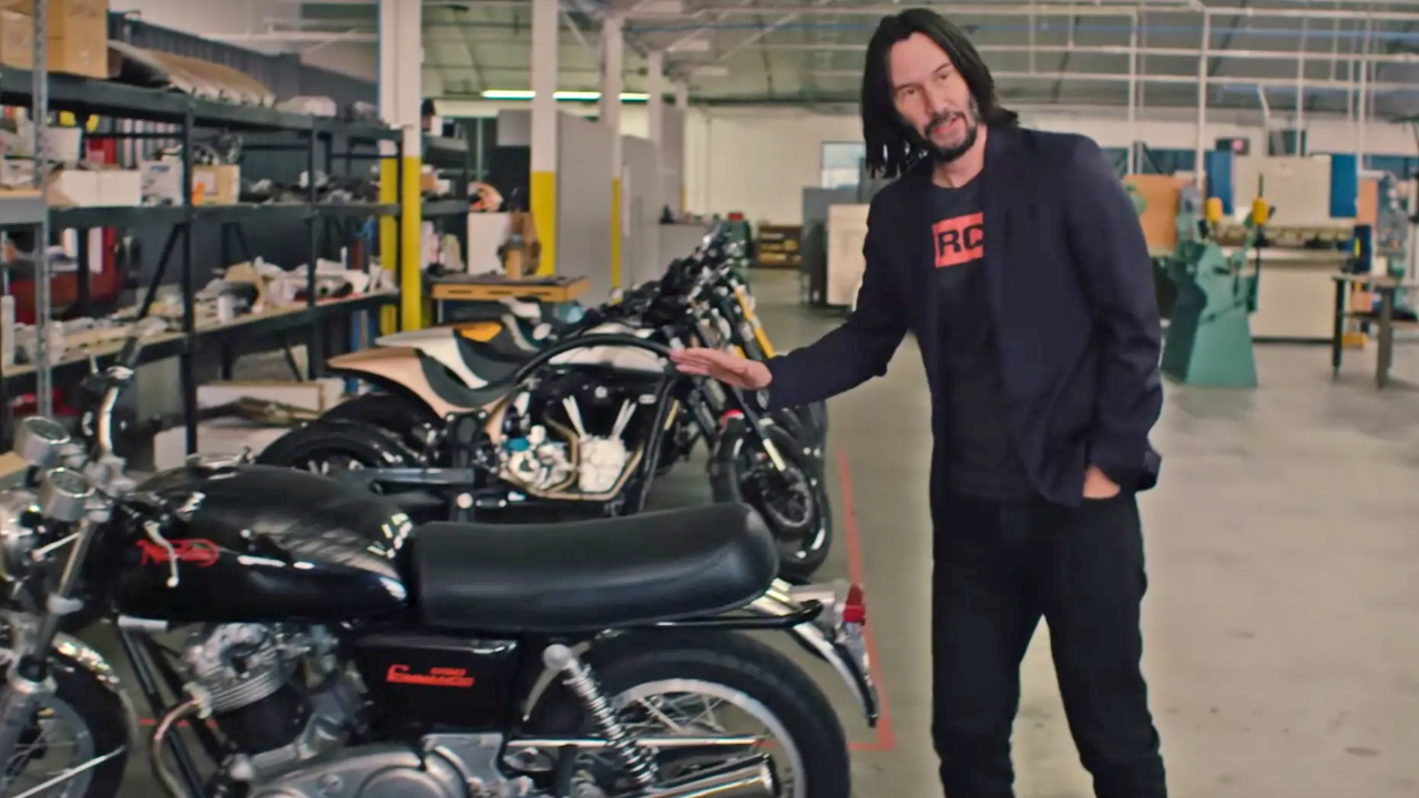 Keanu Reeves Took Drew Barrymore on a Motorcycle Ride for Her Sweet 16
