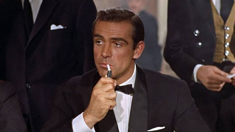 Sean Connery jako Bond ve filmu Dr. No