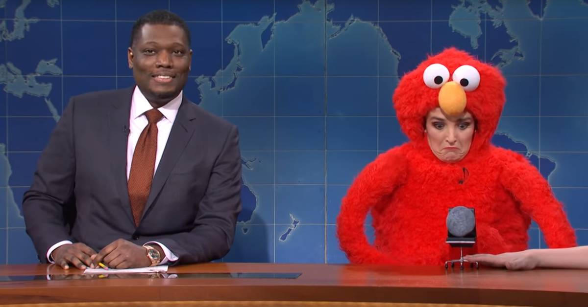 Elmo and Rocco's Feud Comes to SNL's Weekend Update