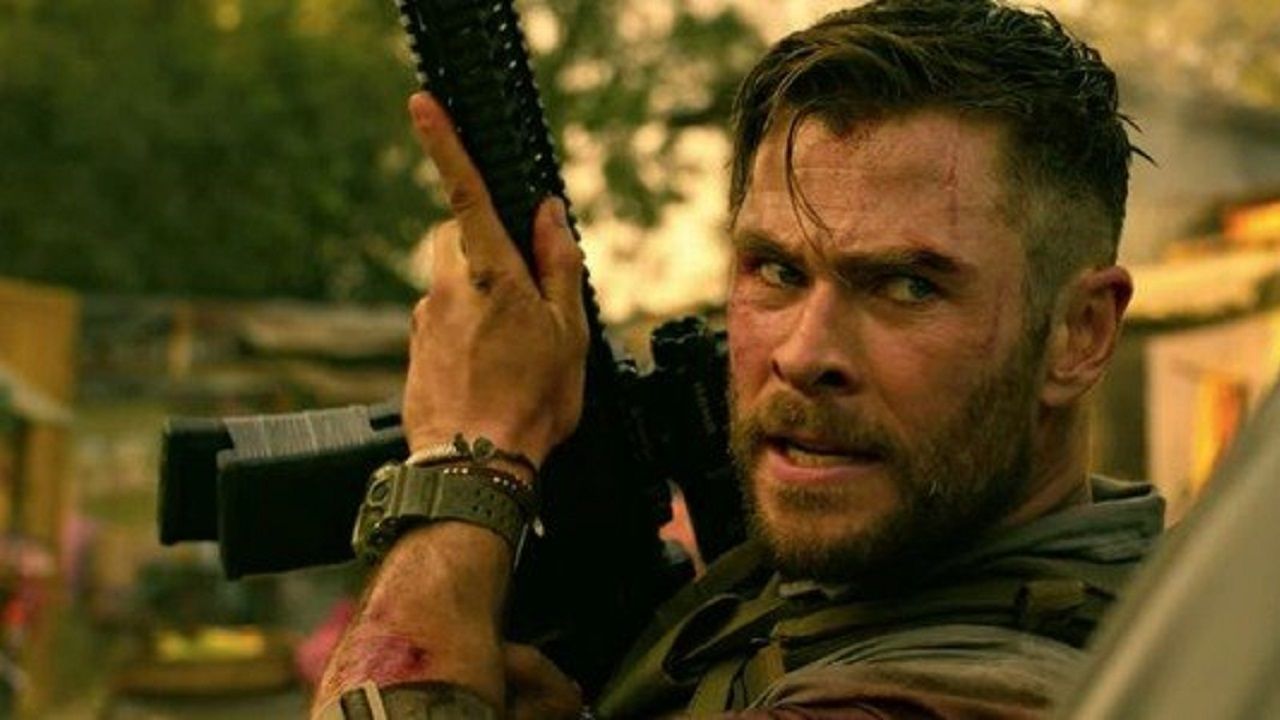 Extraction 2 movie review imdb rating twitter and public review updates:  Chris Hemsworth goes all guns blazing, carries out another deadly mission