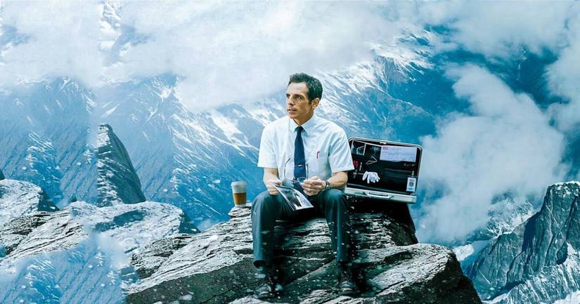 Ben Stiller dalam film The Secret Life of Walter Mitty