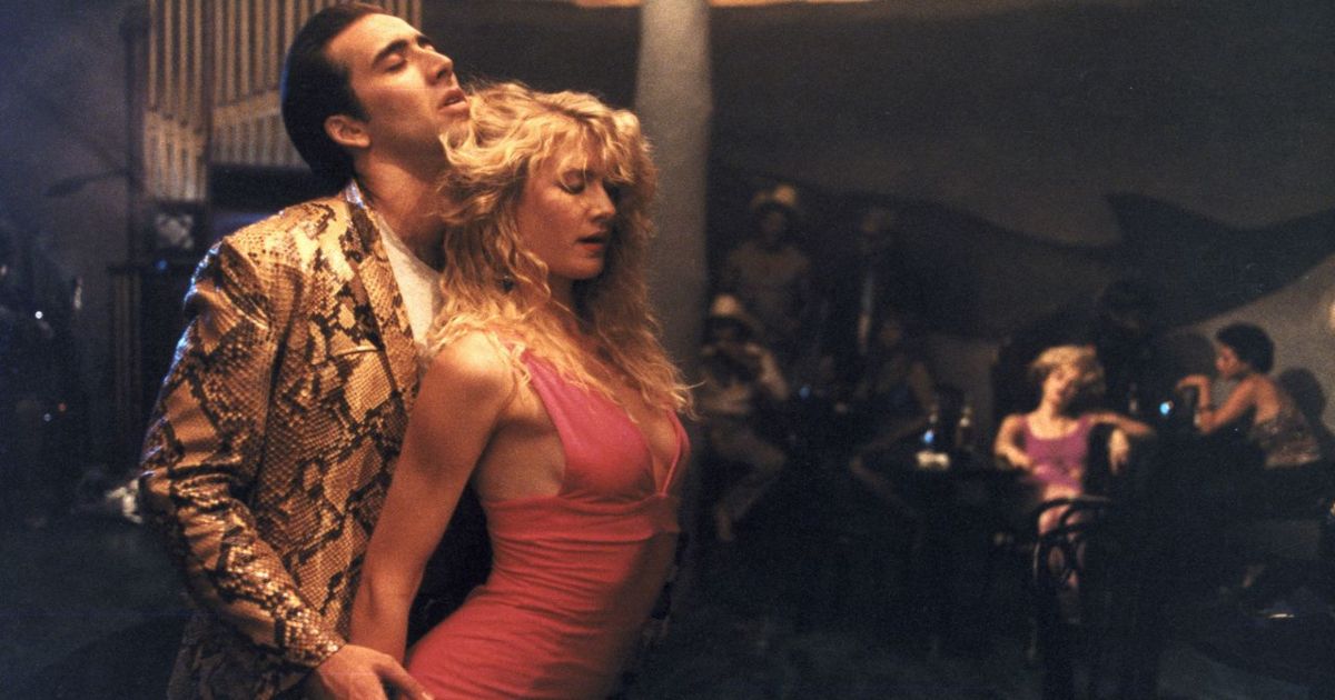 Nic Cage dances sensually with Laura Dern in Wlld at Heart