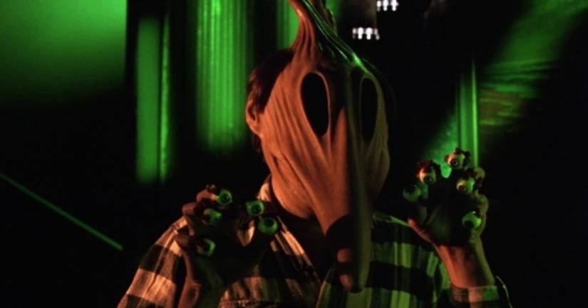 Alec Baldwin in Beetlejuice.