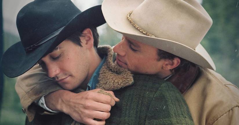 Sebuah adegan dari film Brokeback Mountain.