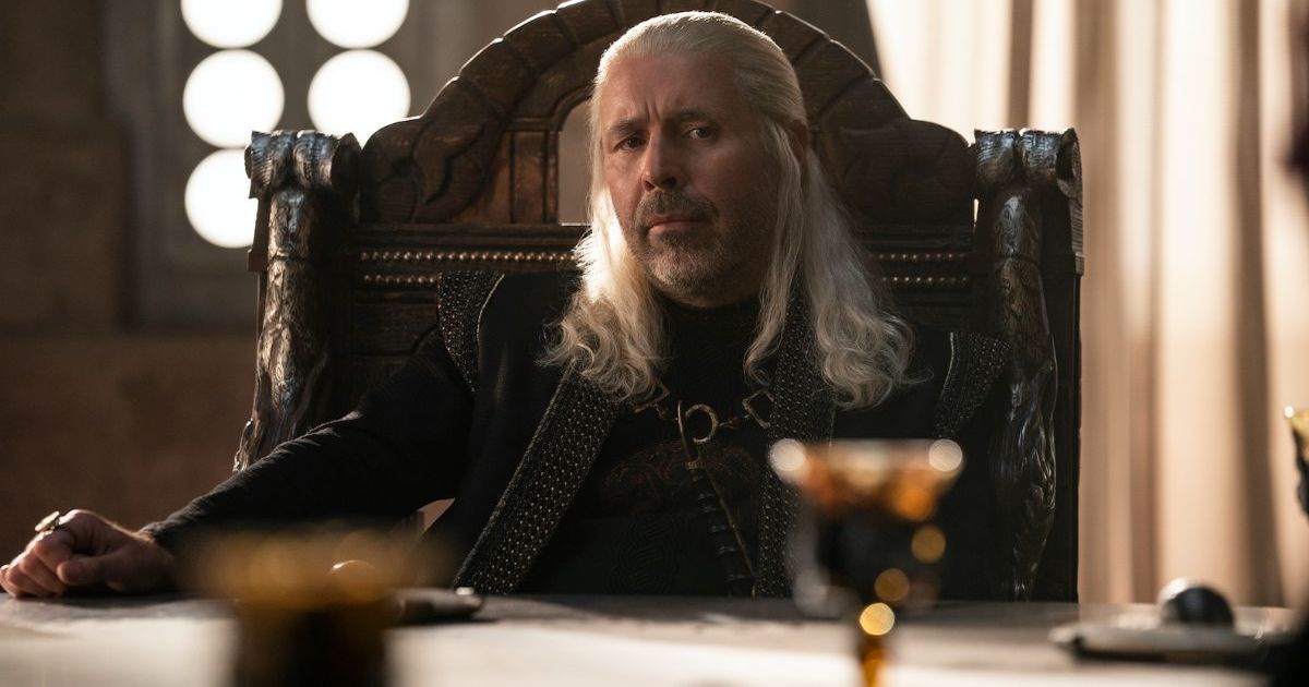 Paddy Considine as King Viserys I in House of the Dragon