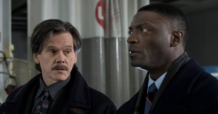 Kevin Bacon and Aldis Hodge in City on a Hill 