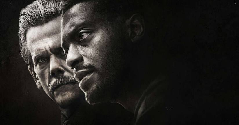 Kevin Bacon and Aldis Hodge in City on a Hill 