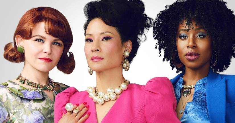 Lucy Liu, Ginnifer Goodwin and Kirby Howell-Baptiste in Why Women Kill