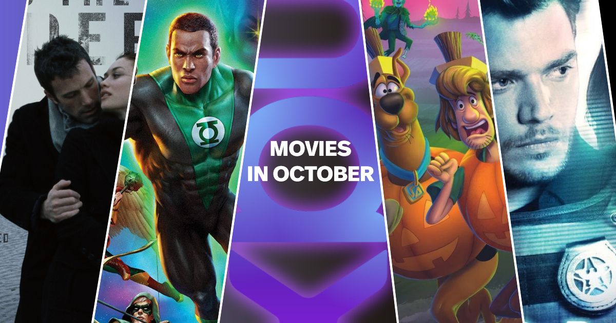 Best Movies Coming to Major Streaming Services in October 2022