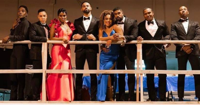all the queen's men fit the dress Eva Marcille Brings Top Model Fashion As Mogul & "Madam!"