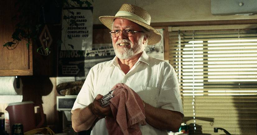 Billionaire John Hammond in Jurassic Park