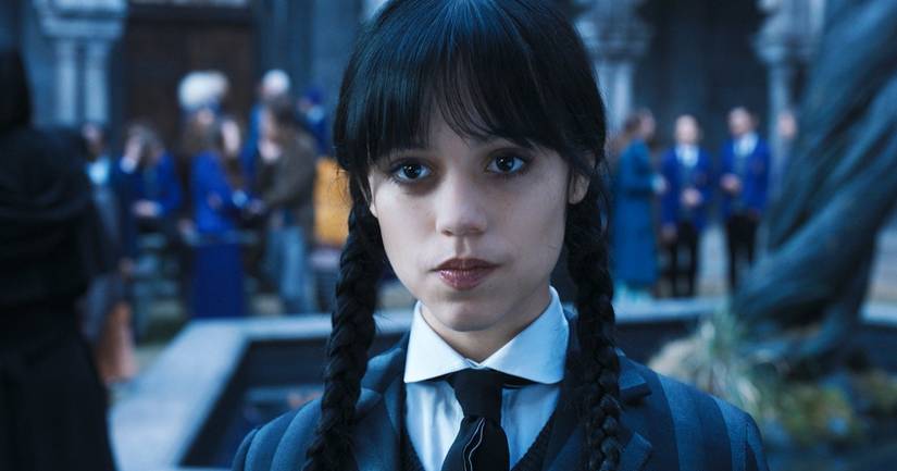 Jane Wednesday Wednesday Star Jenna Ortega Nominated for Golden Globe for the Gothic ...