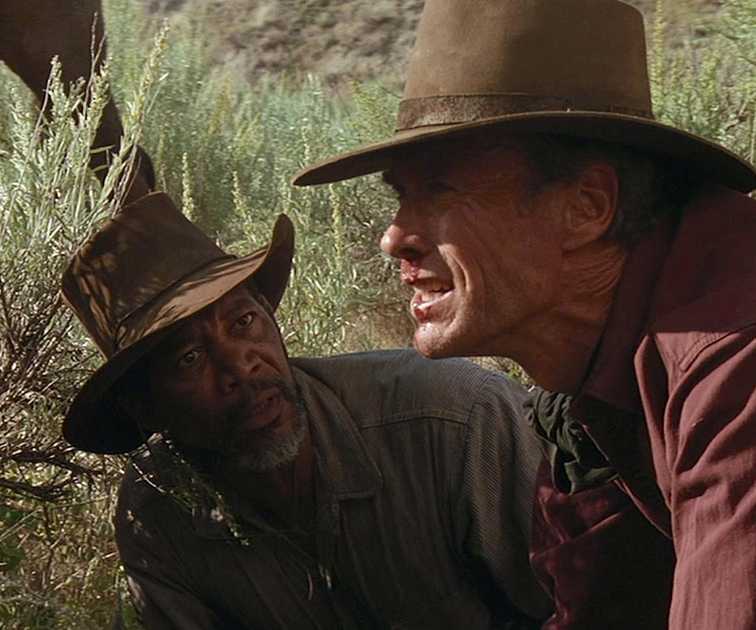 Morgan Freeman in Unforgiven