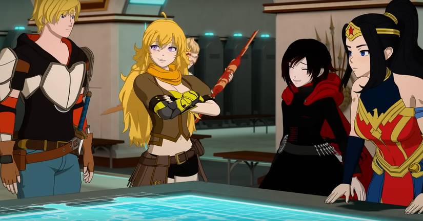 Warner Bros. and Rooster Teeth Drop New Clips for the RWBY and Justice ...
