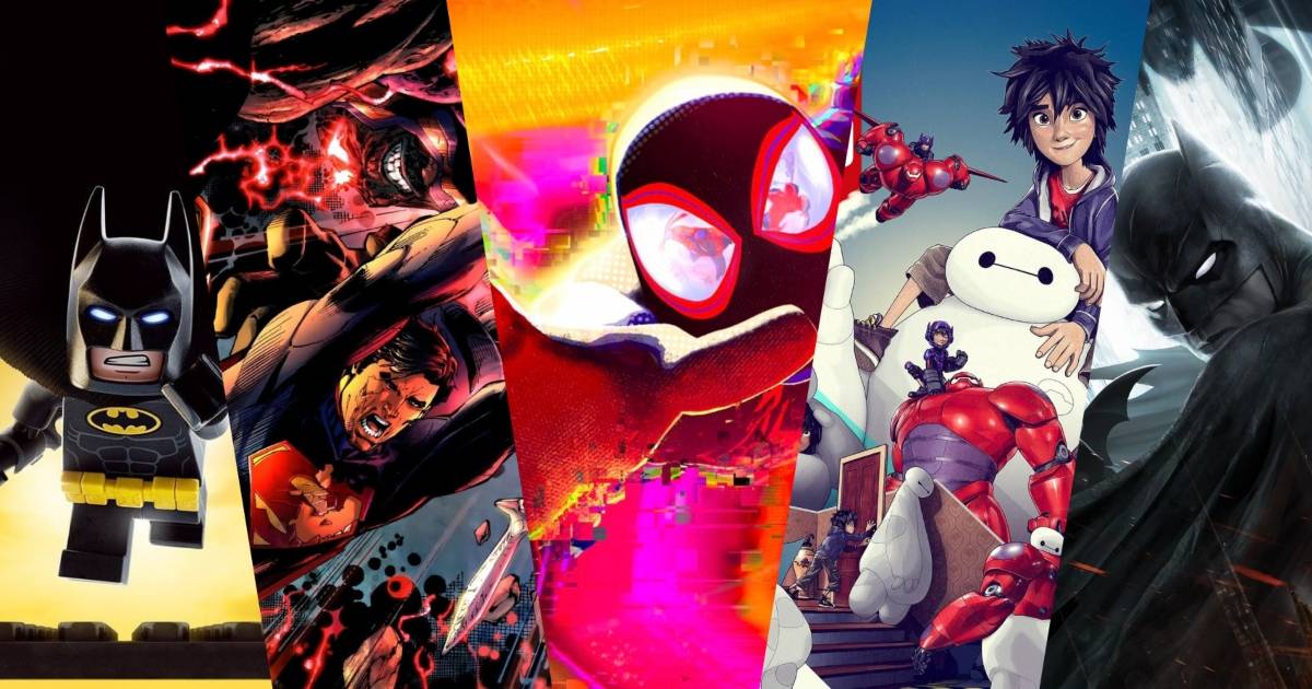 Superhero Animation Examples The Best Animated Superhero Films of the Last Decade