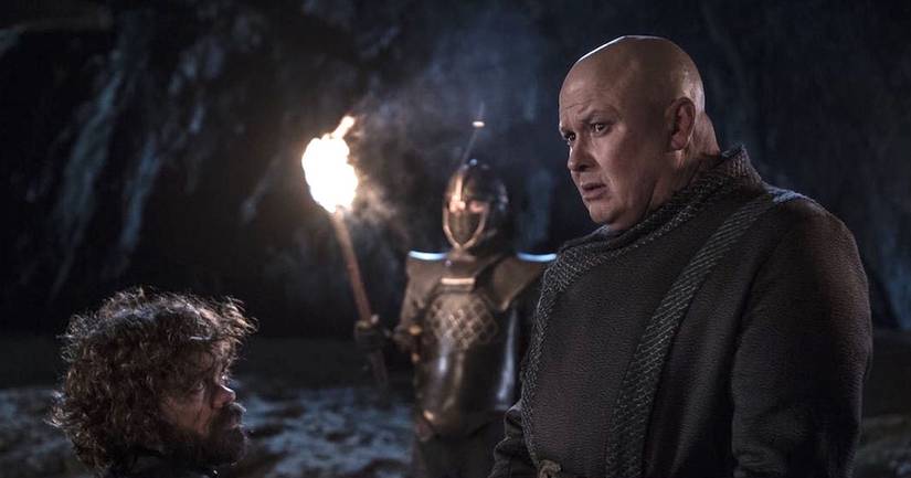 Lord Varys's execution in Game of Thrones 