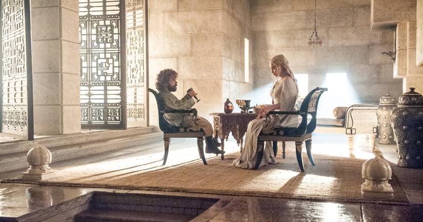 Tyrion Lannister and Daenerys Targaryen