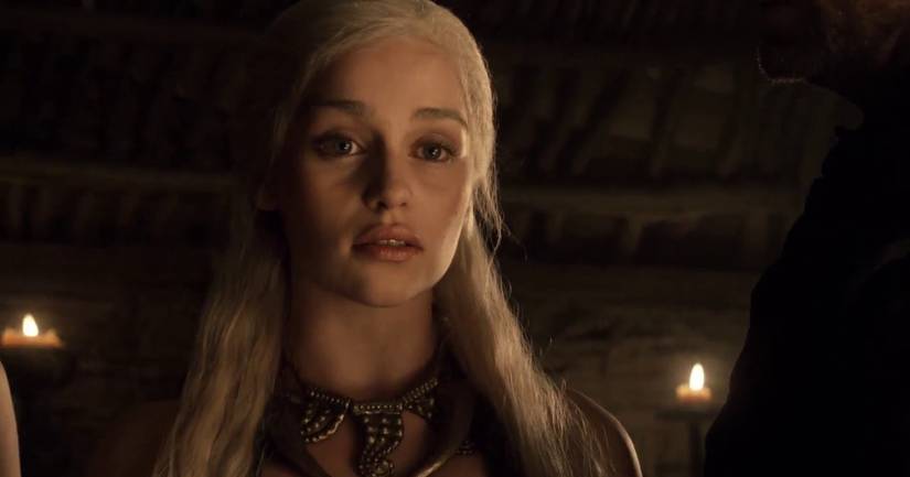 Game of Thrones star Emilia Clarke as the Mother of Dragons