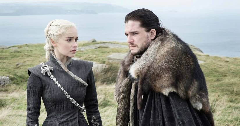 Daenerys Targaryen and Jon Snow