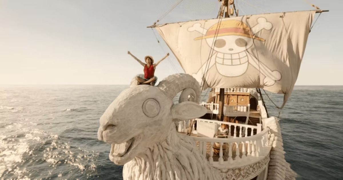 One Piece Live Action high seas adventure with Going Merry ship