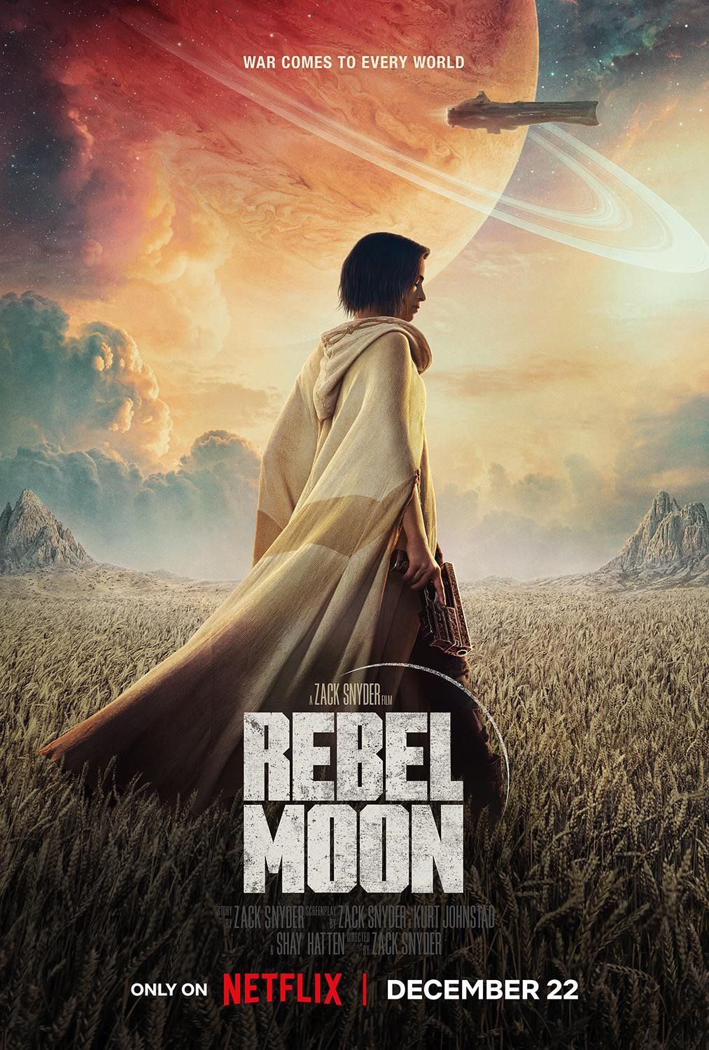 Rebel Moon, de Zack Snyder, estreia com 17% de aprovação no Rotten Tomatoes
