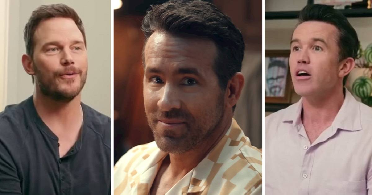 Ryan Reynolds Reacts to Rob McElhenney & Chris Pratt's Birthday Gift