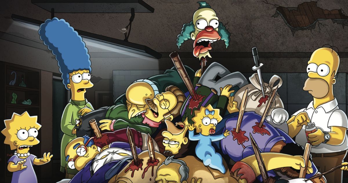 The Simpsons' Treehouse of Horror 34 Poster Unveils Spooky