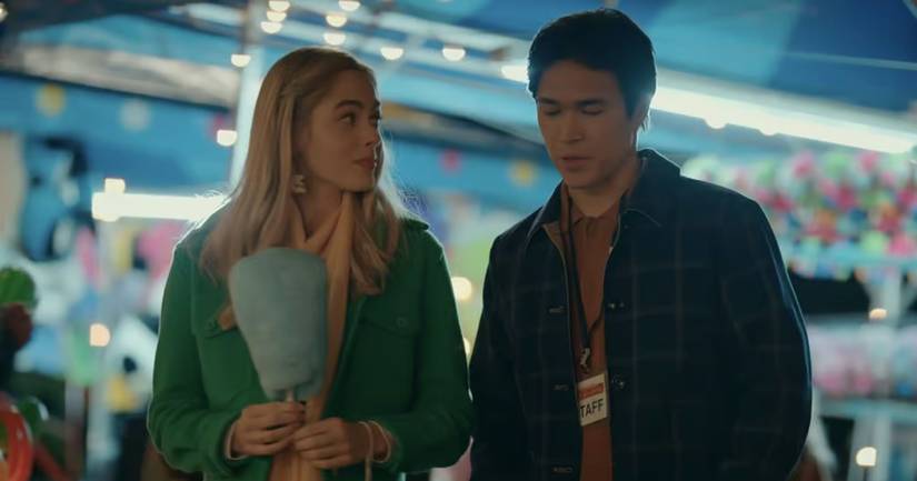 Lizzie and Denny walk together in Virgin River