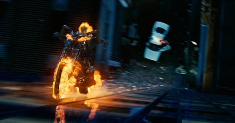 Ghost Rider Riding Building Why the MCU's Ghost Rider Should Go All Out with Practical Effects