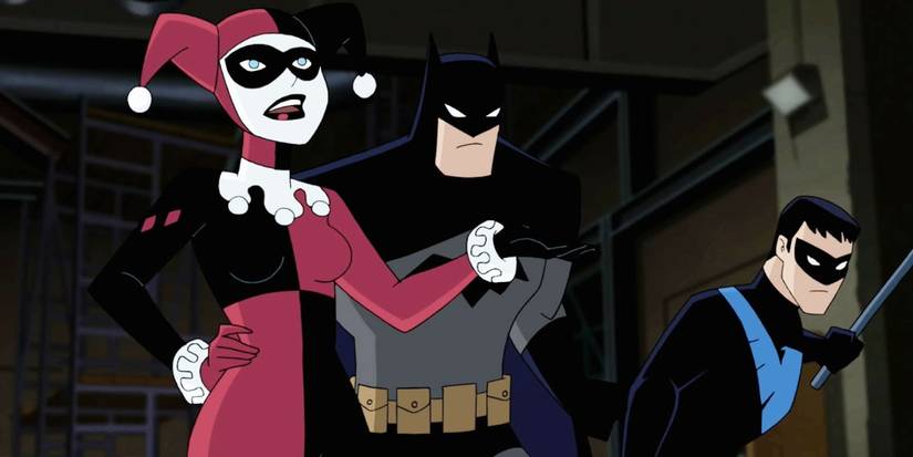 Batman and Harley Quinn - Harley Quinn, Batman, and Nightwing