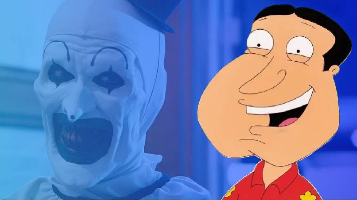 Quagmire Becomes Art the Clown in Unnerving Terrifier and Family Guy ...