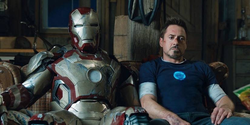 Robert Downey Jr. as Tony Stark in Iron Man 3