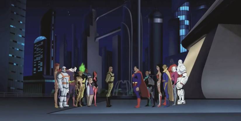 Legion of Doom and Justice League in Justice League Unlimted