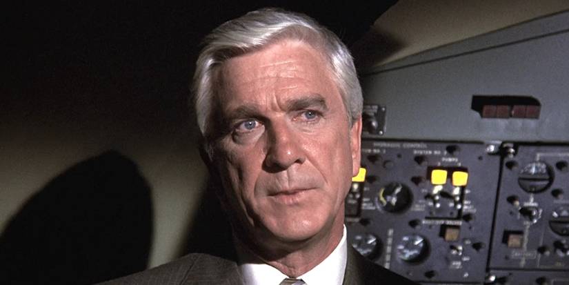 Leslie Nielsen as Dr. Rumack in Airplane!