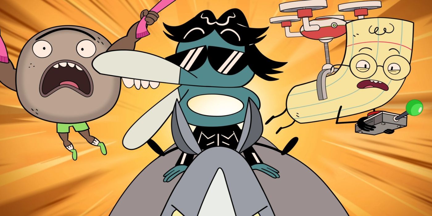 Nickelodeon's Rock Paper Scissors Looks an Awful Lot Like Aqua Teen ...