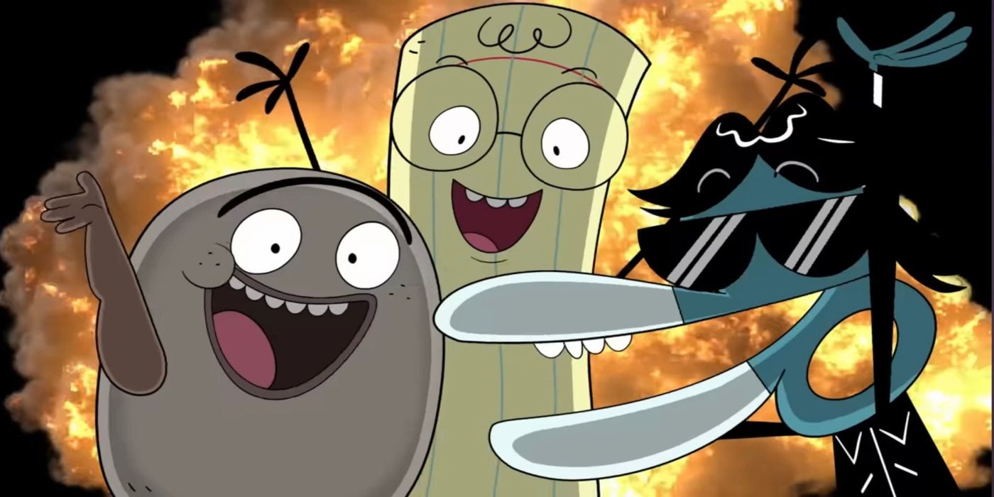 Nickelodeon's Rock Paper Scissors Looks an Awful Lot Like Aqua Teen ...