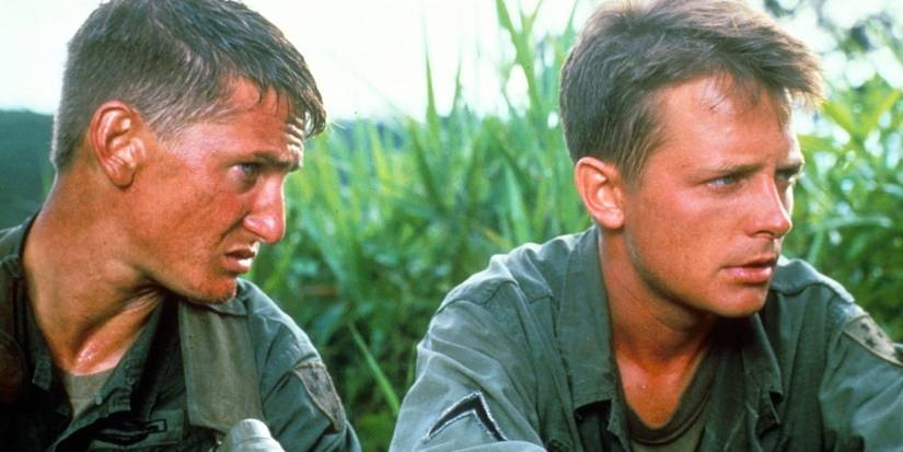 Two soldiers in Casualties of War