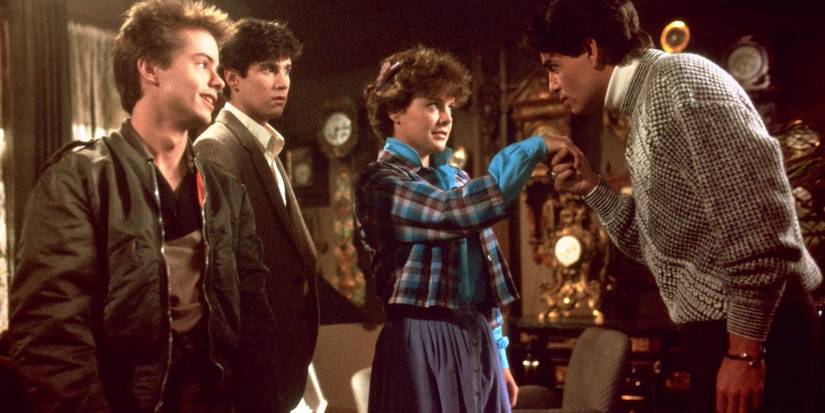 Jerry dandridge greets amy charley and evil in the film fright night