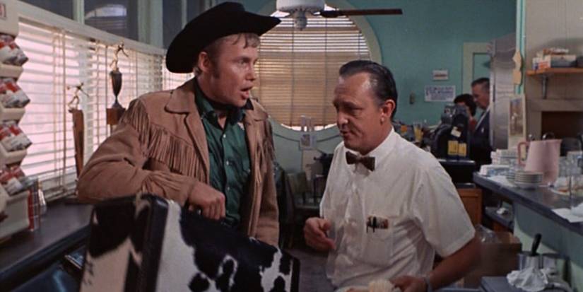 Jon Voight and Al Scott in Midnight Cowboy