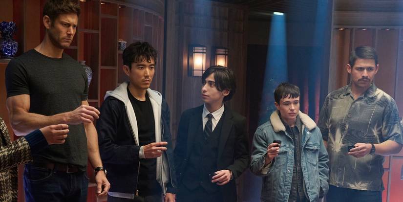 The Umbrella Academy cast in the final season.