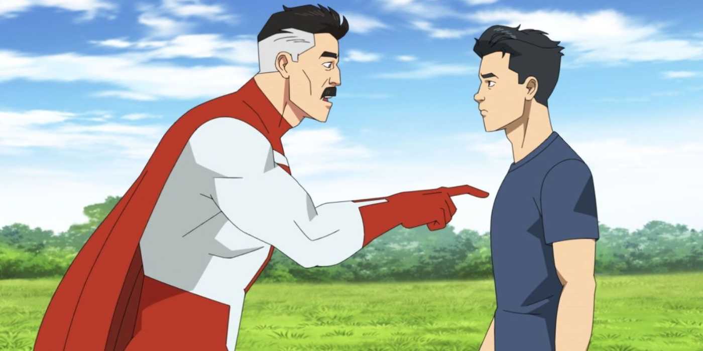 Invincible Pointing Invincible and Omni-Manโs 9 Biggest Weaknesses, Explained