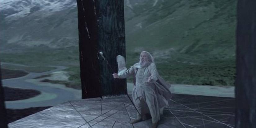 Saruman in the Tower of Orthanc