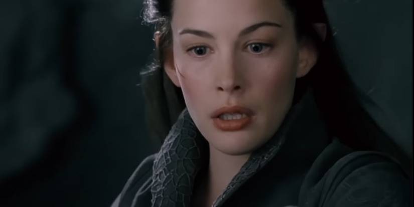 Tyler as Arwen in The Lord of the Rings