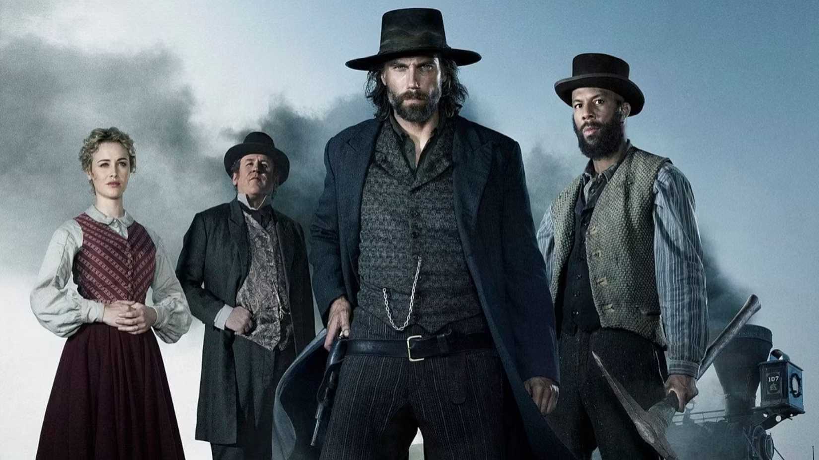 The cast of Hell on Wheels