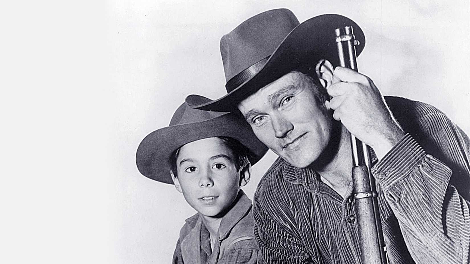 The lead characters in The Rifleman 
