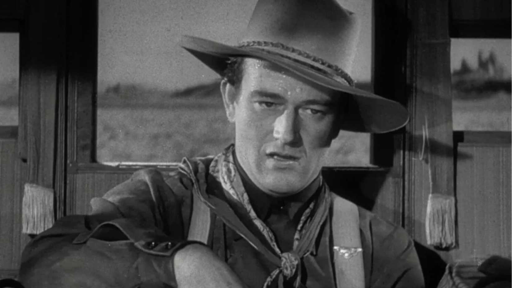 John Wayne as Ringo Kid in Stagecoach