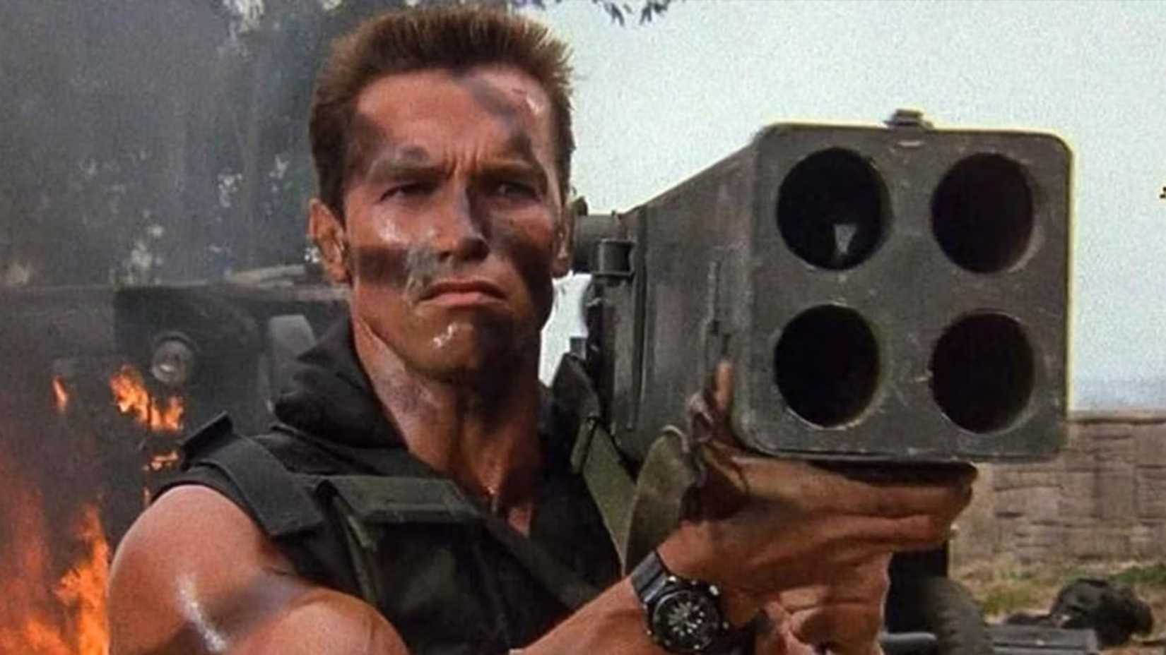 Arnold Schwarzenegger in Commando