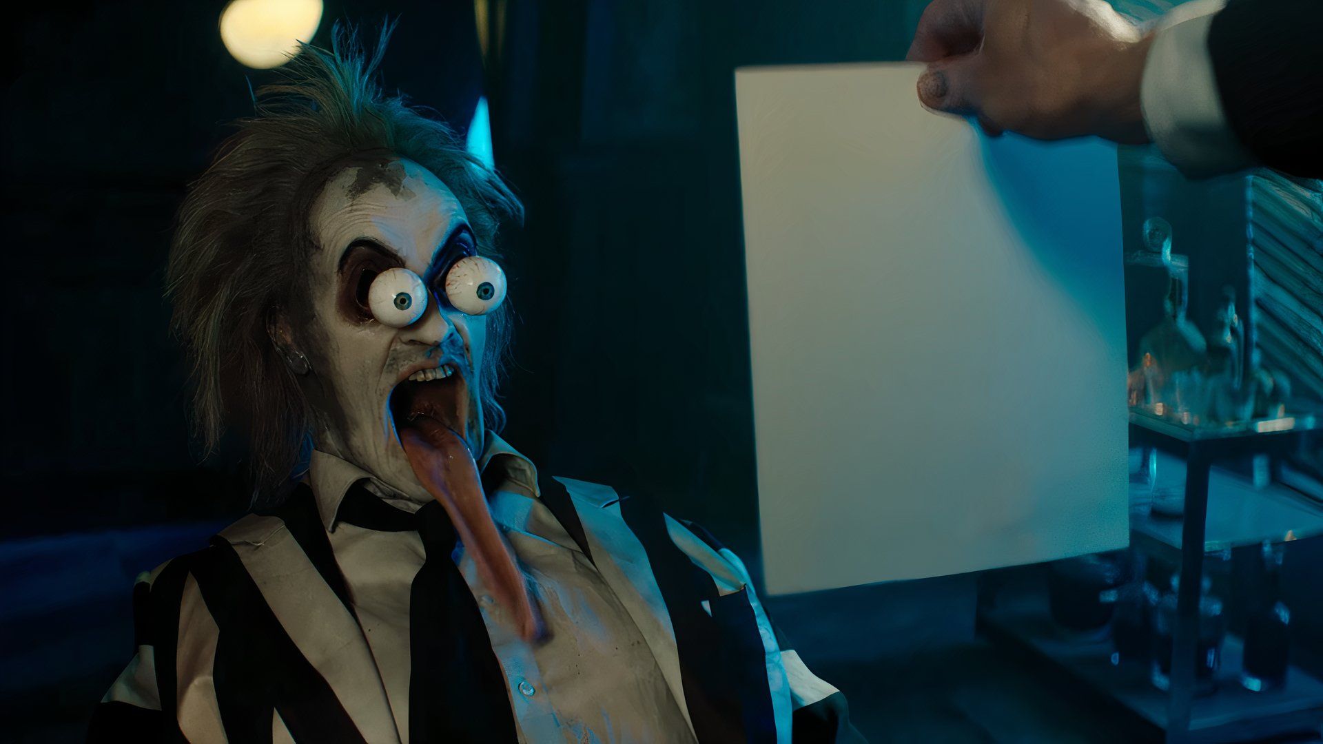 Why Beetlejuice Beetlejuice Killed Charles Deetz in an Animated Scene